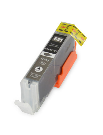 Συμβατό InkJet για Canon CLI-551, 12ml, γκρι