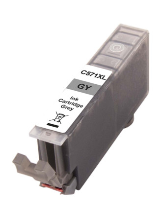 Συμβατό Inkjet για Canon, 571 XL, 12.2ml, γκρι