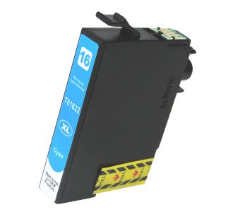 Συμβατό Inkjet για Epson, T1632, 11.6ml, κυανό