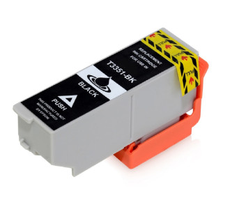 Συμβατό Inkjet για Epson, T3351, 24.4ml, μαύρο