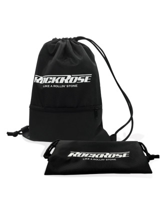ROCKROSE τσάντα πλάτης RMB03 με θήκη, αδιάβροχη, 38x48cm, μαύρη ROCKROSE τσάντα πλάτης RMB03 με θήκη, αδιάβροχη, 38x48cm, μαύρη