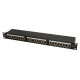 PULSAR patch panel RP-F24V6, 19"/1U, 24-port, FTP Cat 6