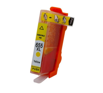 Συμβατό Inkjet για HP, 655, 14.6ml, κίτρινο
