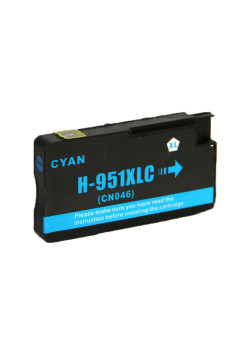 Συμβατό Inkjet για HP, 951 XL, 26ml, Cyan