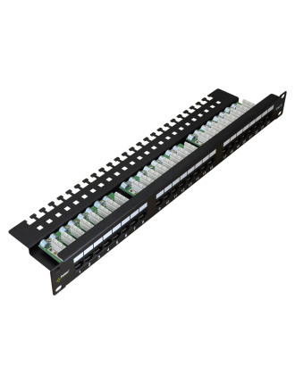 PULSAR patch panel RP-U24V6, 19"/1U, 24-port, UTP Cat 6