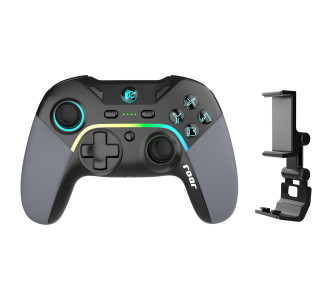 ROAR ασύρματο gamepad RR-0022, Switch/PC/iOS/Android, Bluetooth, μαύρο ROAR ασύρματο gamepad RR-0022, Switch/PC/iOS/Android, Bluetooth, μαύρο