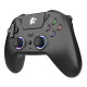 ROAR ασύρματο gamepad RR-0023, Switch/PS4/PC/iOS/Android, Bluetooth, μαύρο ROAR ασύρματο gamepad RR-0023, Switch/PS4/PC/iOS/Android, Bluetooth, μαύρο