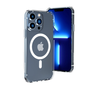 ROCKROSE θήκη Magcase Neo για iPhone 14 Plus, με μαγνήτες, διάφανη