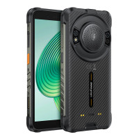 ULEFONE smartphone RugKing με ηχείο 3.5W, 5.99", 8/128GB, 9600mAh, IP68/IP69K/MIL-STD-810H, μαύρο