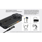 ULEFONE smartphone RugKing με ηχείο 3.5W, 5.99", 8/256GB, 9600mAh, IP68/IP69K, μαύρο