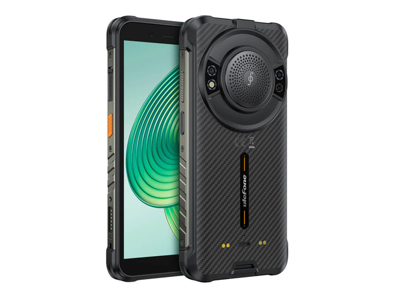 ULEFONE smartphone RugKing με ηχείο 3.5W, 5.99", 8/256GB, 9600mAh, IP68/IP69K, μαύρο