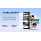 ULEFONE smartphone RugKing 5 Pro, 6.78", 8/256GB, 20000mAh, IP68/IP69K/MIL-STD-810H, μαύρο ULEFONE smartphone RugKing 5 Pro, 6.78", 8/256GB, 20000mAh, IP68/IP69K/MIL-STD-810H, μαύρο