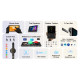 ULEFONE tablet RugKing Pad Pro, 8.68", 8/128GB, 7100mAh, IP68/IP69K/MIL-STD-810H, 4G, μαύρο ULEFONE tablet RugKing Pad Pro, 8.68", 8/128GB, 7100mAh, IP68/IP69K/MIL-STD-810H, 4G, μαύρο