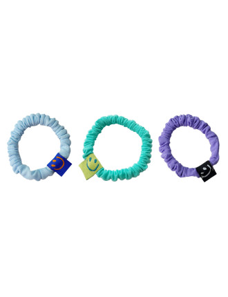 ROXXANI λαστιχάκια μαλλιών HUH-0002, διάφορα χρώματα, 3τμχ ROXXANI λαστιχάκια μαλλιών HUH-0002, διάφορα χρώματα, 3τμχ