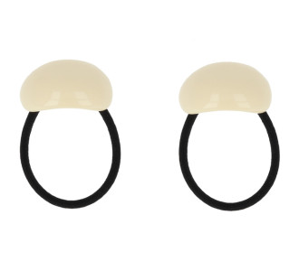 ROXXANI λαστιχάκια μαλλιών HUH-0010 με διακοσμητικό στοιχείο, 2τμχ