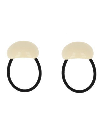 ROXXANI λαστιχάκια μαλλιών HUH-0010 με διακοσμητικό στοιχείο, 2τμχ ROXXANI λαστιχάκια μαλλιών HUH-0010 με διακοσμητικό στοιχείο, 2τμχ