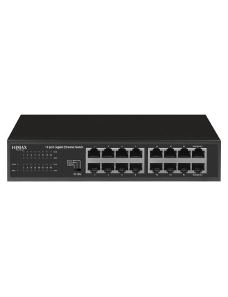 HIMAX switch S116G, 16x Ethernet θύρες, έως 1000Mbps