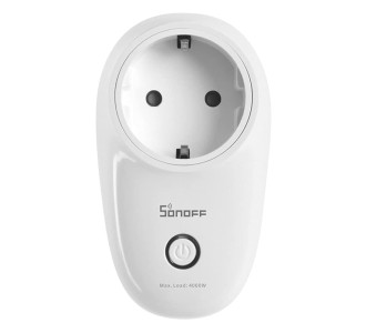 SONOFF smart αντάπτορας ρεύματος S26R2ZBTPF μονός, ZigBee, 4000W, λευκός