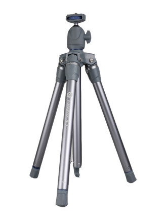 FOTOPRO τρίποδο φωτογράφισης S3 Lite, πτυσσόμενο έως 127cm, έως 2.5kg, γκρι