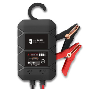 BYGD φορτιστής & συντηρητής μπαταρίας αυτοκινήτου S5000, 6V/2A 12V/5A BYGD φορτιστής & συντηρητής μπαταρίας αυτοκινήτου S5000, 6V/2A 12V/5A