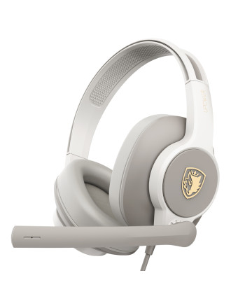 SADES gaming headset UPOWER, 3.5mm σύνδεση, 40mm, γκρι SADES gaming headset UPOWER, 3.5mm σύνδεση, 40mm, γκρι