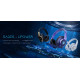SADES gaming headset UPOWER, 3.5mm σύνδεση, 40mm, μωβ
