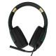 SADES gaming headset SPOWER, 3.5mm σύνδεση, 40mm, multi-platform, μαύρο/πράσινο SADES gaming headset SPOWER, 3.5mm σύνδεση, 40mm, multi-platform, μαύρο/πράσινο