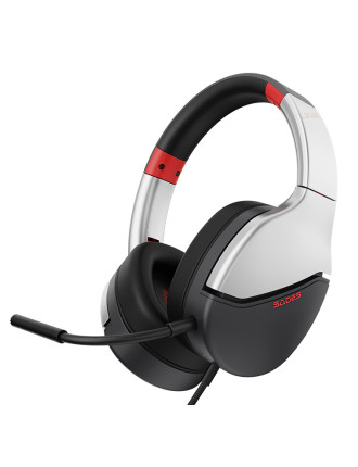 SADES gaming headset SPOWER, 3.5mm σύνδεση, 40mm, multi-platform, ασημί SADES gaming headset SPOWER, 3.5mm σύνδεση, 40mm, multi-platform, ασημί