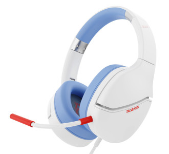 SADES gaming headset SPOWER, 3.5mm σύνδεση, 40mm, multi-platform, λευκό SADES gaming headset SPOWER, 3.5mm σύνδεση, 40mm, multi-platform, λευκό