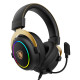 SADES gaming headset Alchemist, USB σύνδεση, 50mm, V7.1 surround, ENC, RGB, multi-platform, μαύρο