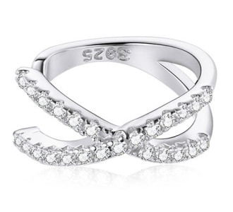 BAMOER σκουλαρίκι cuff SCE997-A με κυβική ζιρκόνια, ασήμι 925, ασημί BAMOER σκουλαρίκι cuff SCE997-A με κυβική ζιρκόνια, ασήμι 925, ασημί