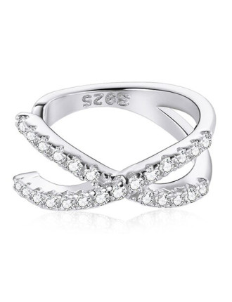 BAMOER σκουλαρίκι cuff SCE997-A με κυβική ζιρκόνια, ασήμι 925, ασημί BAMOER σκουλαρίκι cuff SCE997-A με κυβική ζιρκόνια, ασήμι 925, ασημί