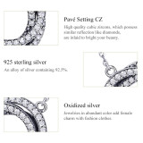 BAMOER κολιέ SCN259 με κυβική ζιρκόνια, ασήμι 925, ασημί BAMOER κολιέ SCN259 με κυβική ζιρκόνια, ασήμι 925, ασημί