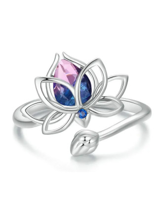 BAMOER δαχτυλίδι SCR984-E με συνθετική τουρμαλίνη, ασήμι 925, ασημί BAMOER δαχτυλίδι SCR984-E με συνθετική τουρμαλίνη, ασήμι 925, ασημί