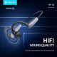CELEBRAT neckband earphones SE9, OWS Bone Conduction, 16.3mm, 180mAh, μαύρα CELEBRAT neckband earphones SE9, OWS Bone Conduction, 16.3mm, 180mAh, μαύρα