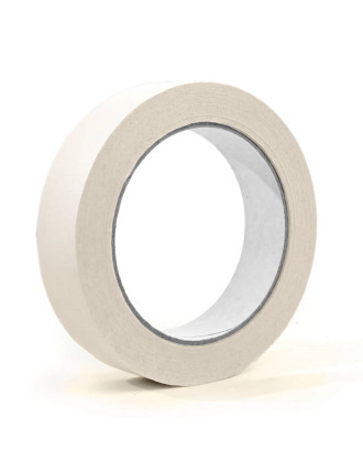 SELLOPLAST Χαρτοταινία Masking 60°C λευκή SEL-007, 19mm, 40m, 8τμχ SELLOPLAST Χαρτοταινία Masking 60°C λευκή SEL-007, 19mm, 40m, 8τμχ