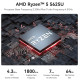 BEELINK mini PC SER5 Pro, AMD 5625U, 16GB, 500GB M.2, Windows 11 Pro