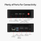 BEELINK mini PC SER5 Max, AMD Ryzen R7 7735U, 16GB, 500GB M.2, Windows 11 Pro BEELINK mini PC SER5 Max, AMD Ryzen R7 7735U, 16GB, 500GB M.2, Windows 11 Pro