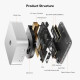 BEELINK mini PC SER8, AMD Ryzen 7 8745HS, 16GB, 512GB M.2, Windows 11 Pro BEELINK mini PC SER8, AMD Ryzen 7 8745HS, 16GB, 512GB M.2, Windows 11 Pro