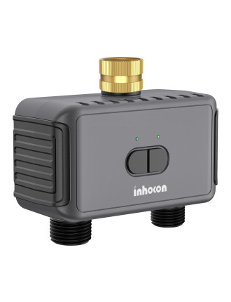 INHOCON smart προγραμματιστής ποτίσματος SGW08W, 2 θέσεων, WiFi, IP55