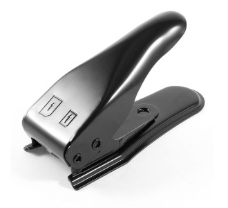 POWERTECH Dual SIM Κόπτης, Nano & Micro, Black