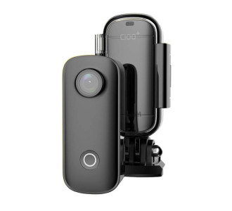 SJCAM mini action camera C100+, 4K, 15MP, Wi-Fi, αδιάβροχη, μαύρη