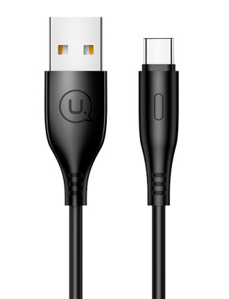 USAMS καλώδιο USB-C σε USB US-SJ267, 2A, 1m, μαύρο USAMS καλώδιο USB-C σε USB US-SJ267, 2A, 1m, μαύρο