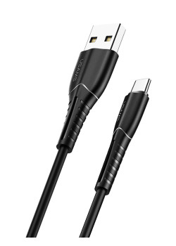 USAMS καλώδιο USB-C σε USB US-SJ366, 10W, 1m, μαύρο