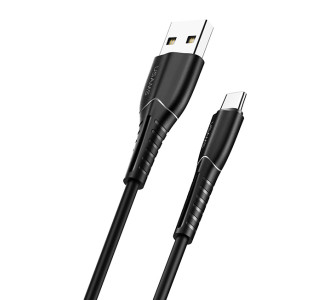 USAMS καλώδιο USB-C σε USB US-SJ366, 2A, 1m, μαύρο