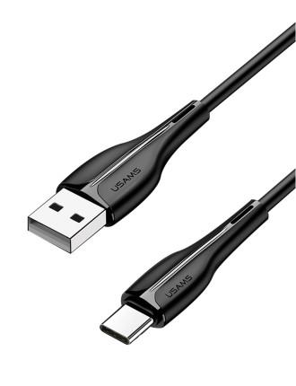 USAMS καλώδιο USB-C σε USB US-SJ372, 2A, 1m, μαύρο USAMS καλώδιο USB-C σε USB US-SJ372, 2A, 1m, μαύρο