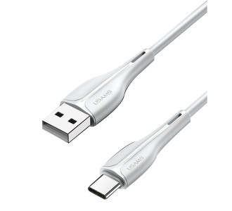 USAMS καλώδιο USB-C σε USB US-SJ372, 2A, 1m, λευκό