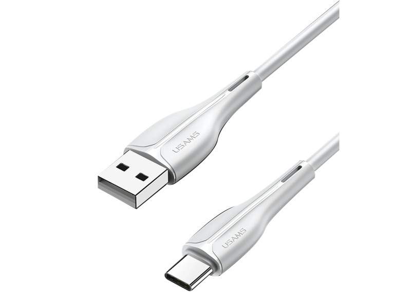 USAMS καλώδιο USB-C σε USB US-SJ372, 10W, 1m, λευκό