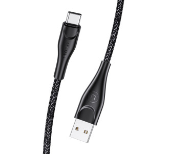 USAMS καλώδιο USB-C σε USB US-SJ392, 2A, 1m, μαύρο