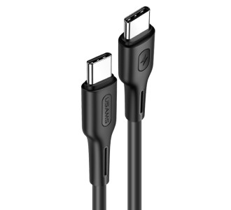 USAMS καλώδιο USB Type-C U43, 5A 100W, PD, 1.2m, μαύρο